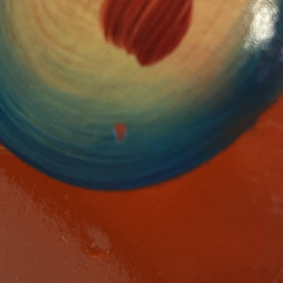 Nils Olsson Wood Dala Horse Figure Folk 7" tall at the ears Sweden colorful - Picture 9 of 10